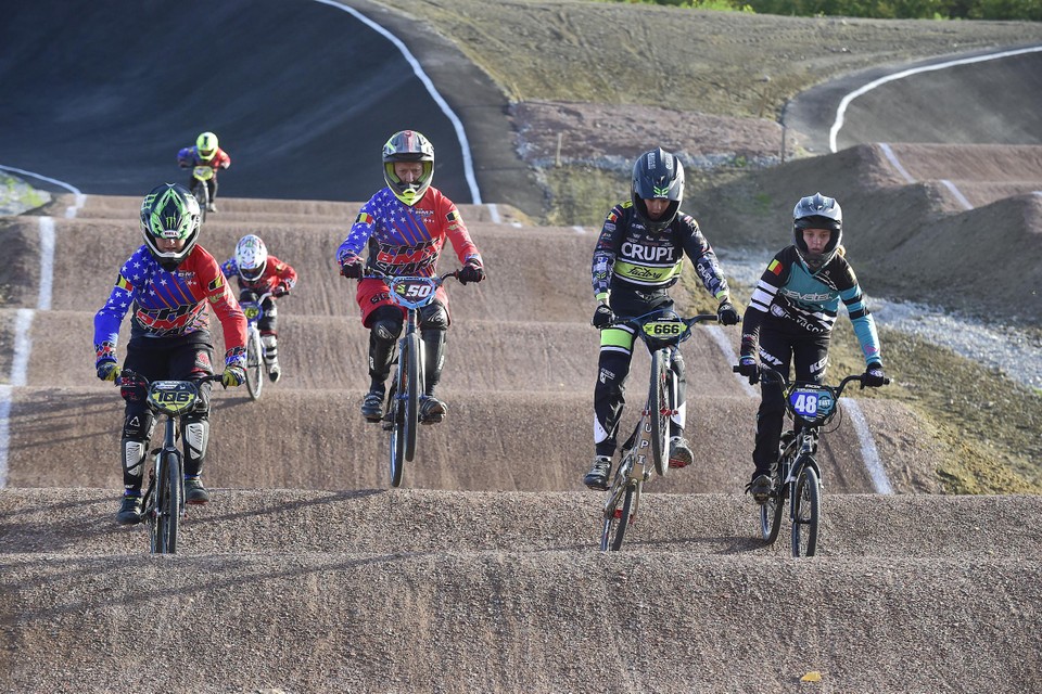 Het ongeval deed zich zondagmiddag voor op de BMX-piste in Gits.