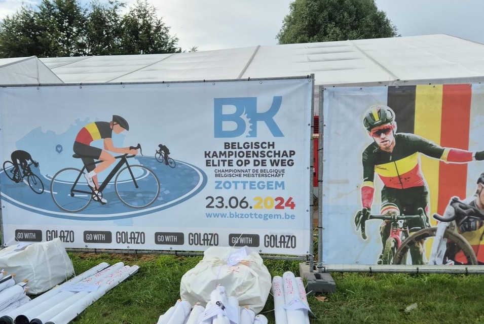 Zottegem en Golazo organiseren het BK wielrennen in opdracht van Belgium Cycling.