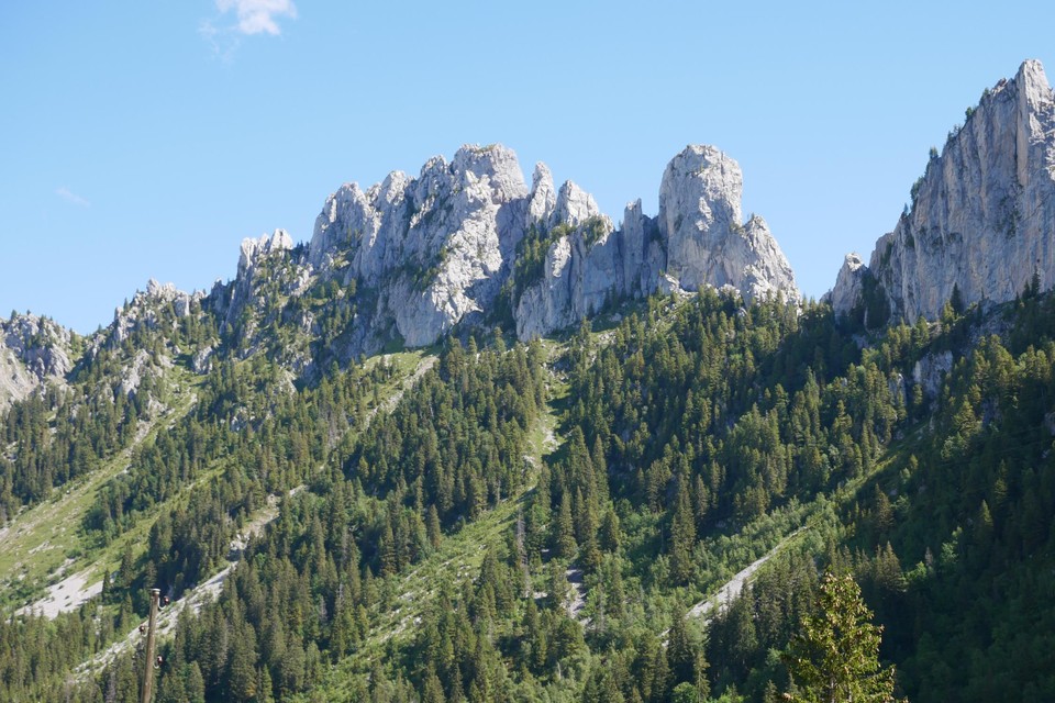 Het Gastlosen-gebergte in Zwitserland