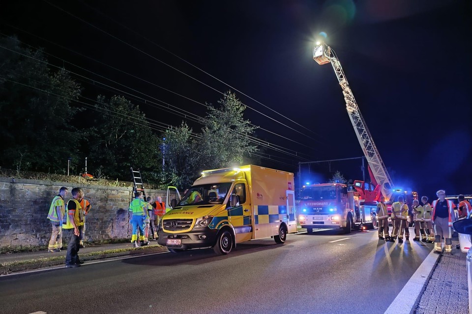 Het ongeval deed zich voor vlak voor het binnenrijden van Sint-Niklaas.