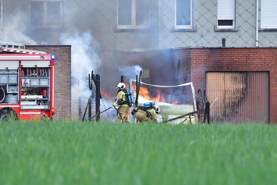 Charles J. zette de garage van zijn ex-vriendin in Spiere-Helkijn in brand.