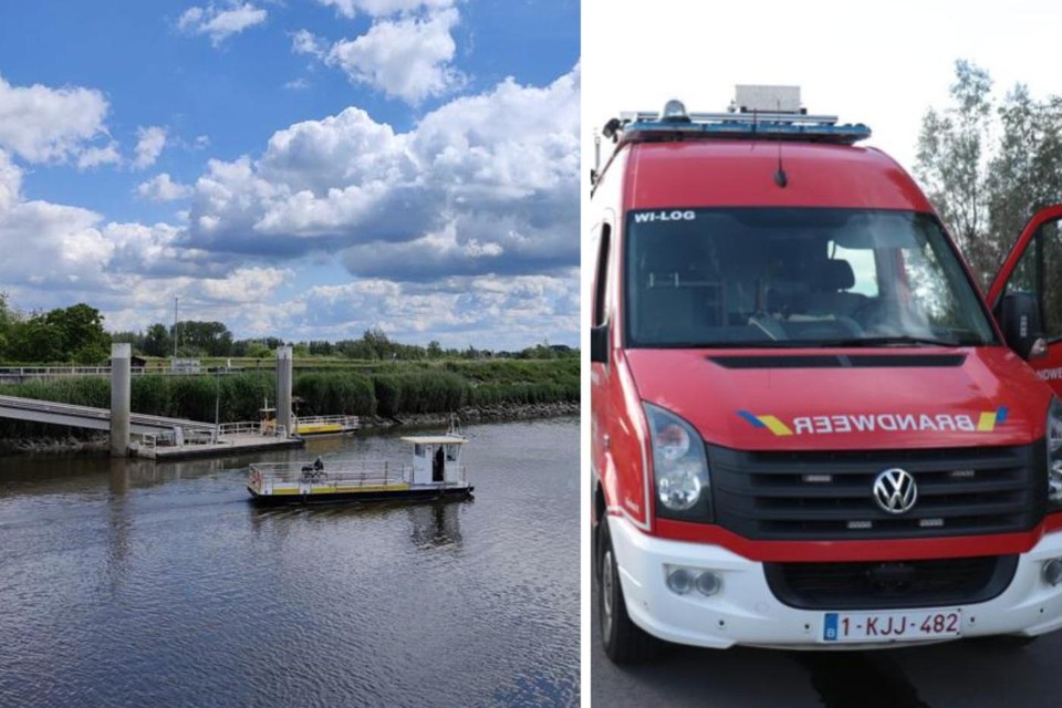 De veerdienst in Schellebelle ligt de rest van het weekend stil na een panne aan de veerboot.