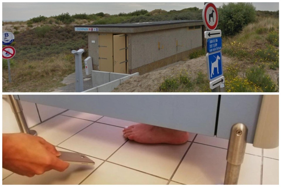 De voyeur filmde vrouwen in de toiletten op de stranden van Nieuwpoort en Koksijde.