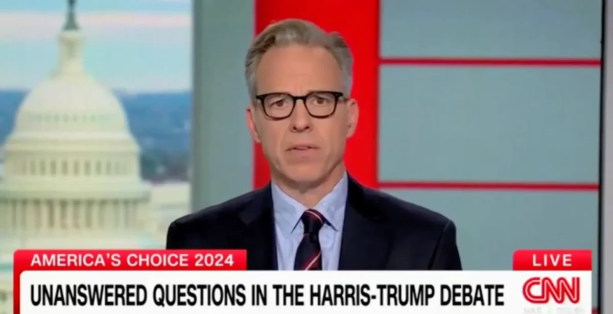 CNN’s Jake Tapper brutal roept Kamala Harris uit voor outrageous het ontwijken van debatvragen