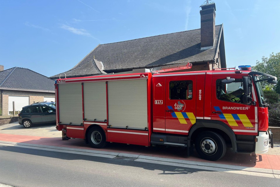 De brandweer moest de man bevrijden uit de kelder van de woning.