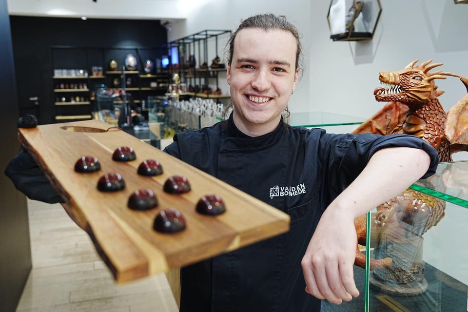 Stijn Vandenbouhede en de beste pralines van het land.