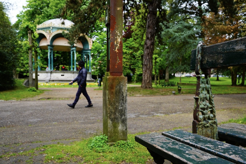 De overval deed zich voor in het Citadelpark.